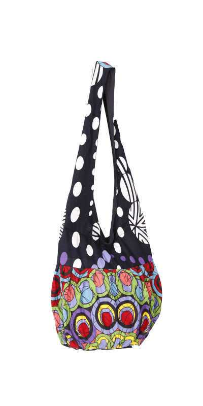 Hypno Moons Zip Top Hobo Shoulder Bag