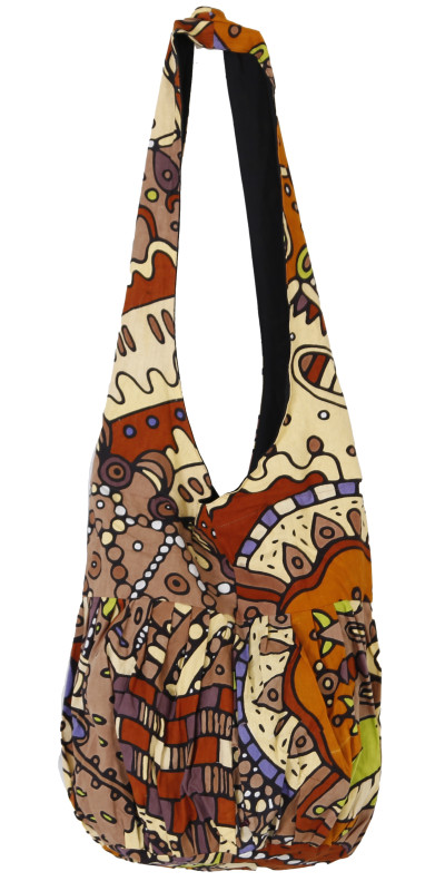 Plant Dream  Zip Top Hobo Shoulder Bag