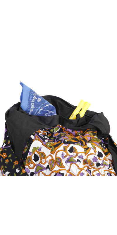 Earth Star Zip Top Hobo Shoulder Bag