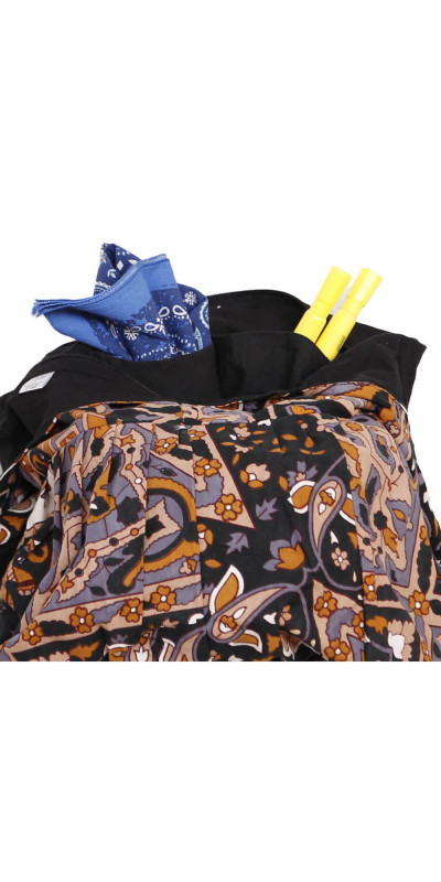 Dark Star Zip Top Hobo Shoulder Bag