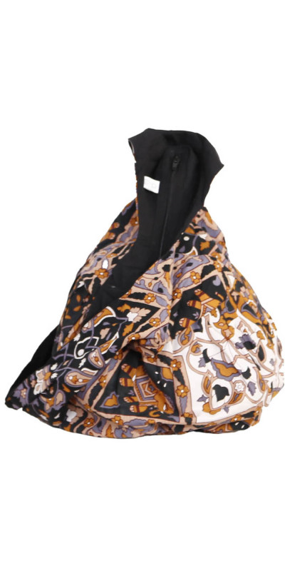 Dark Star Zip Top Hobo Shoulder Bag