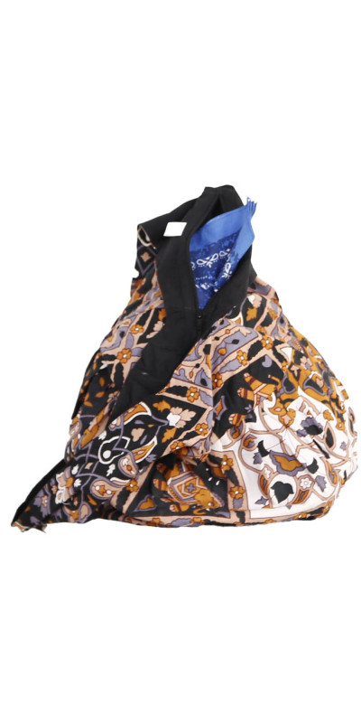 Dark Star Zip Top Hobo Shoulder Bag