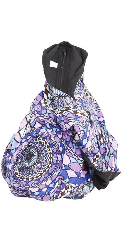 Ring Of Water Zip Top Hobo Shoulder Bag