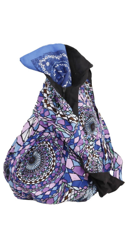 Ring Of Water Zip Top Hobo Shoulder Bag