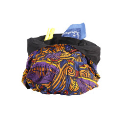 Mushroom Mandala Zip Top Hobo Shoulder Bag