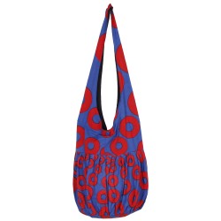 Donut Vibes  Zip Top Hobo Shoulder Bag