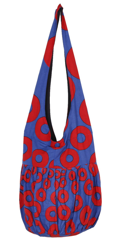 Donut Vibes  Zip Top Hobo Shoulder Bag