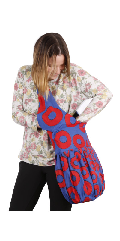 Donut Vibes  Zip Top Hobo Shoulder Bag