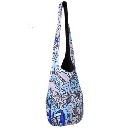 Twilight Daydream Zip Top Hobo Shoulder Bag