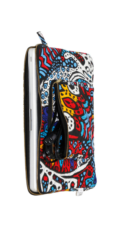 Laptop / Tablet Bag Glow In The Dark Sunburst *CLEARANCE*