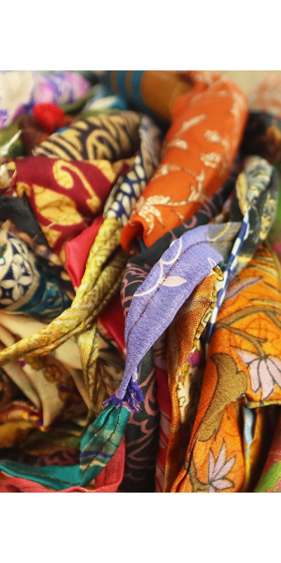 Up-cycled Sari Gift Bag Assorted Patterns