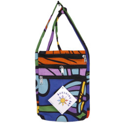 Mushroom Garden Passport Pouch Purse Bag