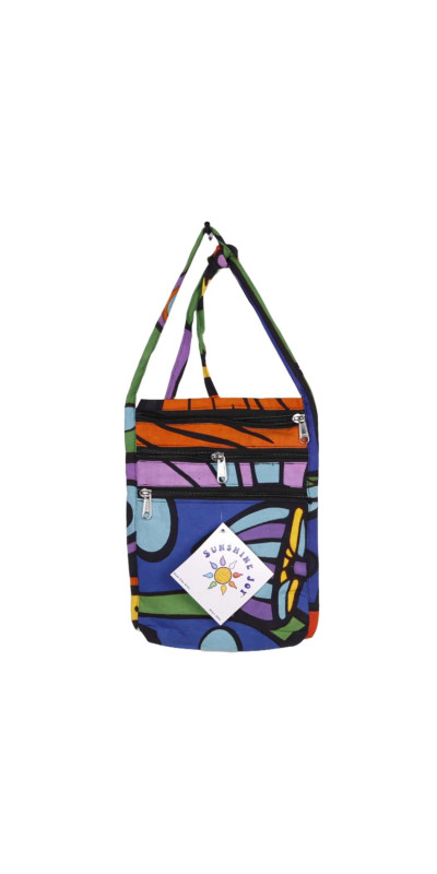 Mushroom Garden Passport Pouch Purse Bag