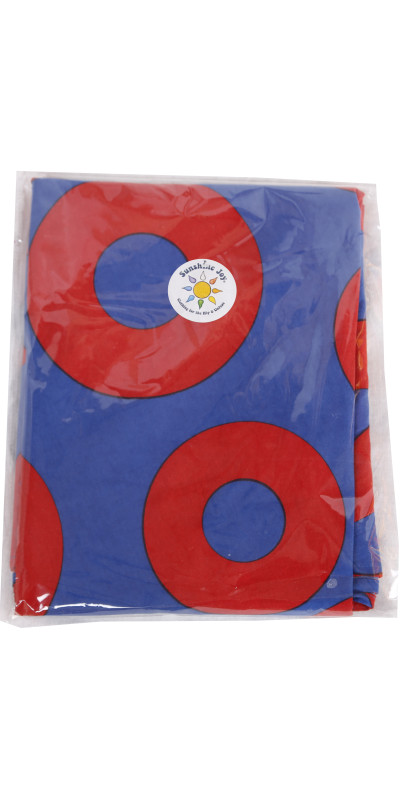 Donut Vibes Wrap Skirt with Zip Pocket