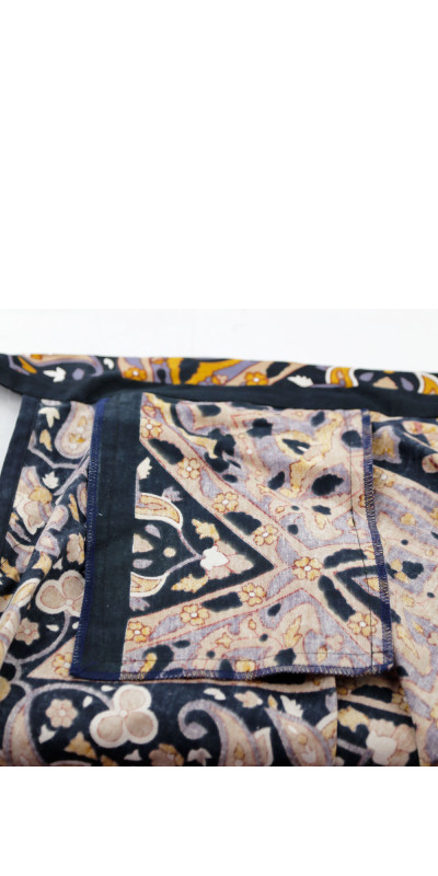 Dark Star Wrap Skirt with Zip Pocket