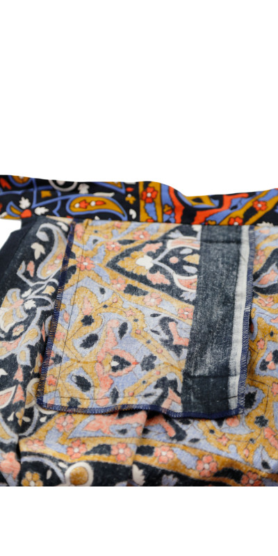 Earth Star Wrap Skirt with Zip Pocket