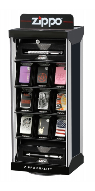 Zippo 15 Piece Counter Top Display-discontinued