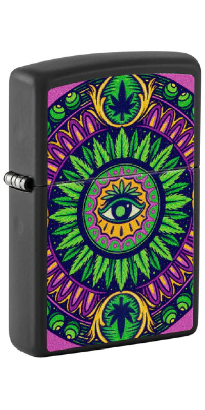 Leaf Eyeball Zippo Lighter