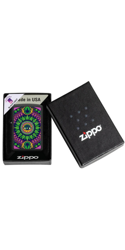 Leaf Eyeball Zippo Lighter