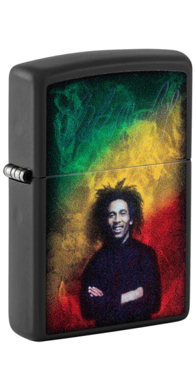 Bob Marley Blacklight Zippo Lighter