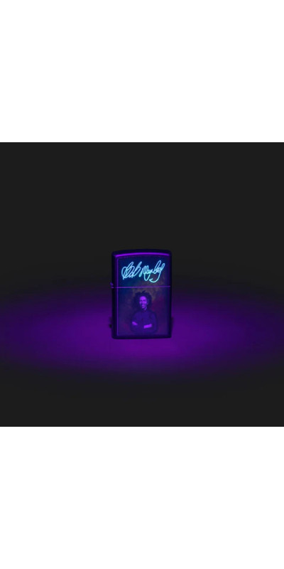 Bob Marley Blacklight Zippo Lighter