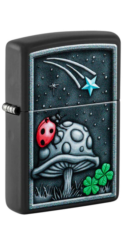 Lady Bug Mushroom Zippo Lighter