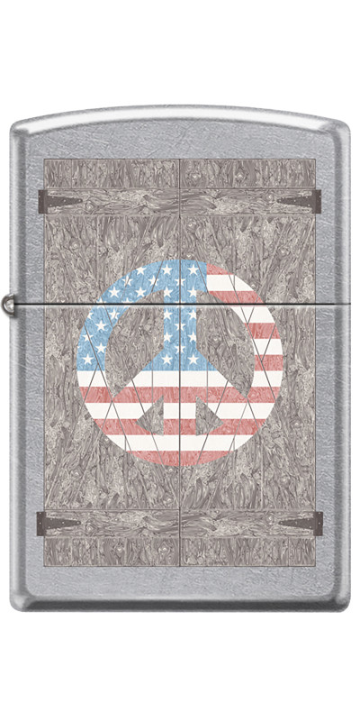 Peace Door Zippo Lighter Art by Taylar McRee