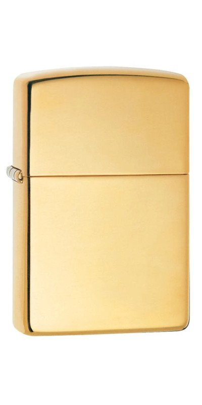High Polish Brass  Zippo Lighter