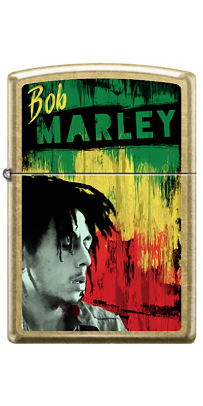 Bob Marley Profile Zippo Lighter