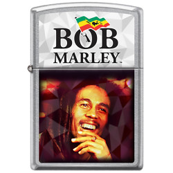 Bob Marley Banner Zippo Lighter