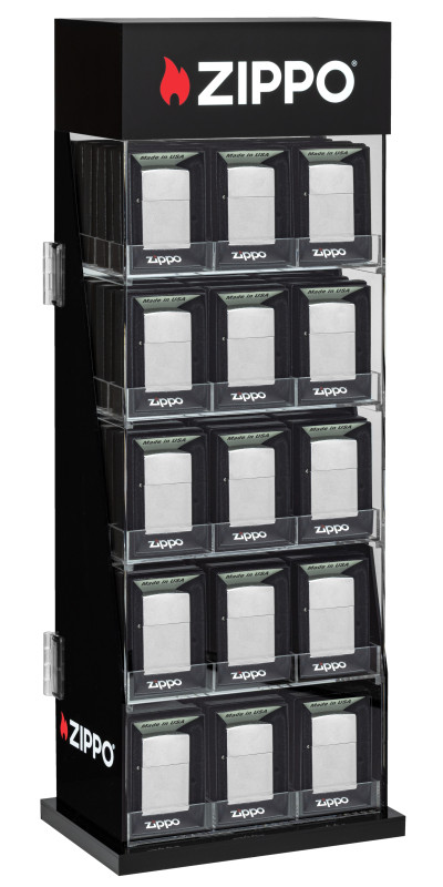 Zippo 15 Face Counter Top Display