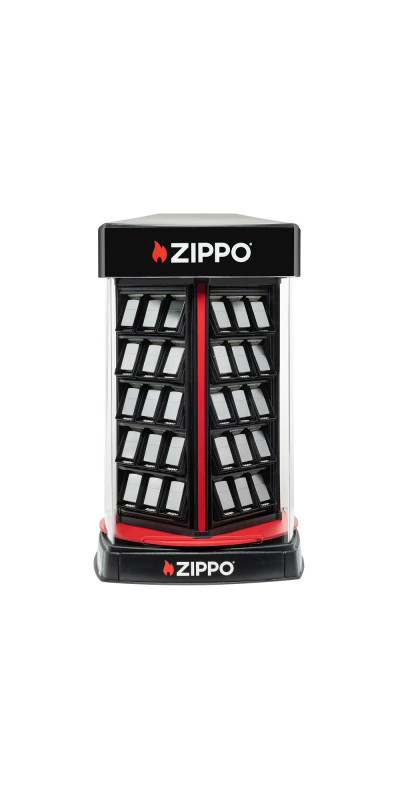 Zippo 60 Face Lighted Counter Display