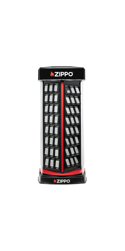 Zippo 90 Face Lighted Floor Display