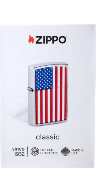 Zippo Large Poster Classic 24x36 Inches