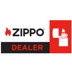 Zippo Dealer Window Cling 10x4 inches Red