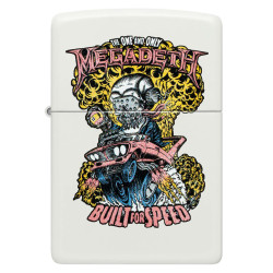 Megadeth Zippo Lighter Built for Speed