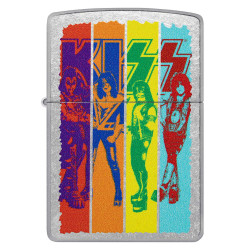 KISS Zippo Lighter Fire