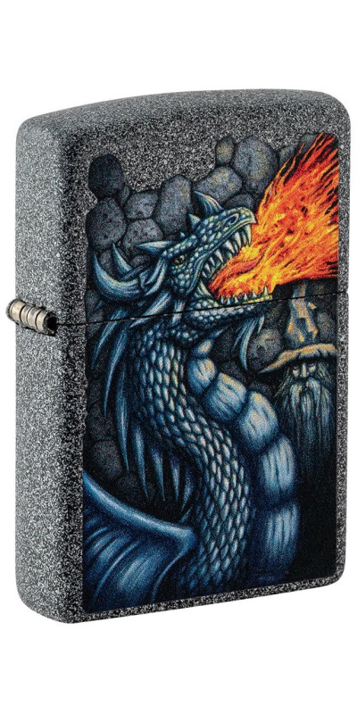 zzz Fiery Dragon Zippo Lighter