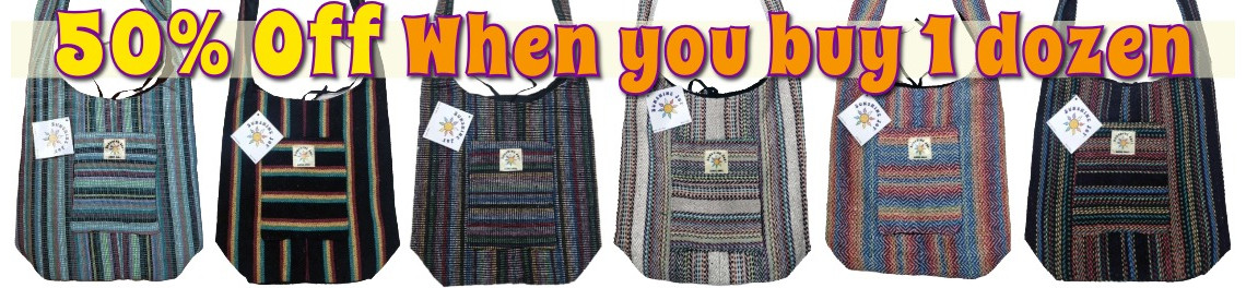 50 percent off hippie bags wholesale