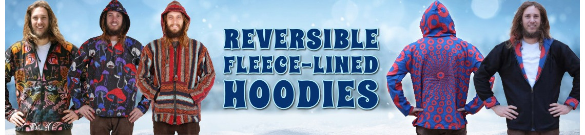 Reversible Fleece Hoodies