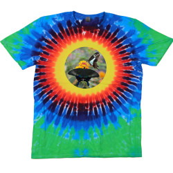 Butterflies Pastel Tie Dyed T-Shirt