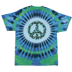 Paisley Peace Tie Dyed T-Shirt