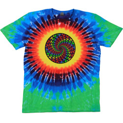 Peace Dove Spiral Tie Dyed T-Shirt