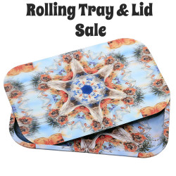 Wholesale Lot of 11 Large Rolling Trays with Magnetic Lids **SALE**