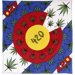 Colorado Flag Bandanna 22x22 *CLEARANCE*