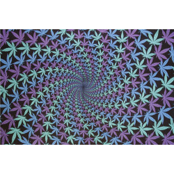 3D Night Spiral Tapestry *SALE*