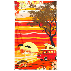 Hawaii Van Tapestry - Art by Taylor Swope