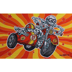 Side Car Tapestry - Artwork by Tony Reonegro