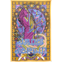 Janis Joplin Tapestry Art by Shannon Hurst *SALE*