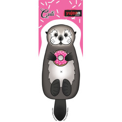 Cali Otter with Donut Sticker 6.5"